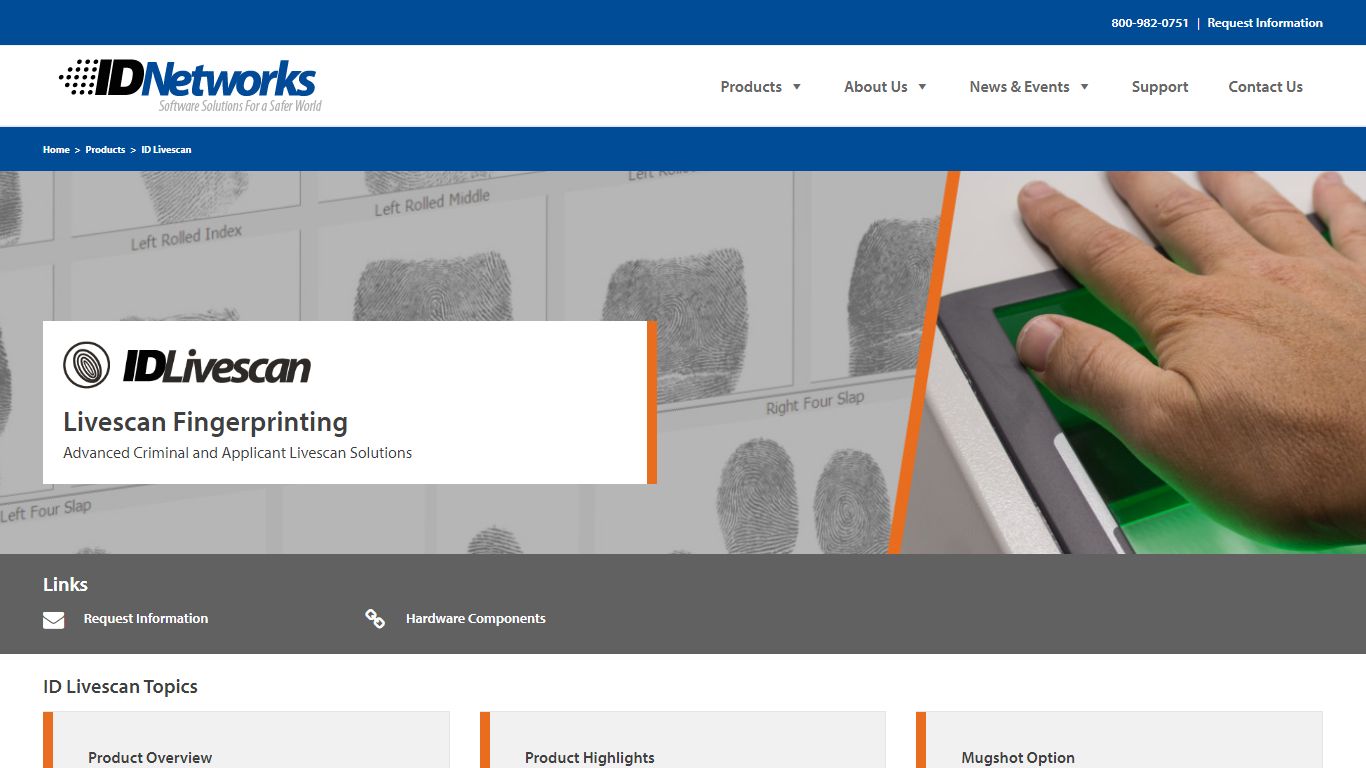 ID Livescan | ID Networks